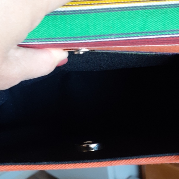 🆕️*NWOT* KATE SPADE FUN BRIGHT COLORS STRIPED BAG - Picture 8 of 8